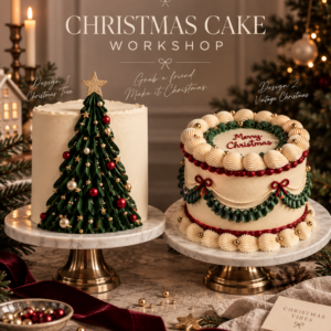 CHRISTMAS CAKE WORKSHOP 🎄23.12.26